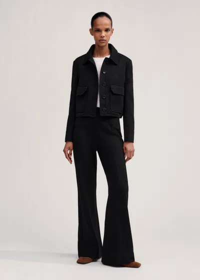 Me+em Regular Stretch Travel Tailoring Trouser Co-ord In Black