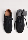 Me+em Retro Runner Sneaker In Black
