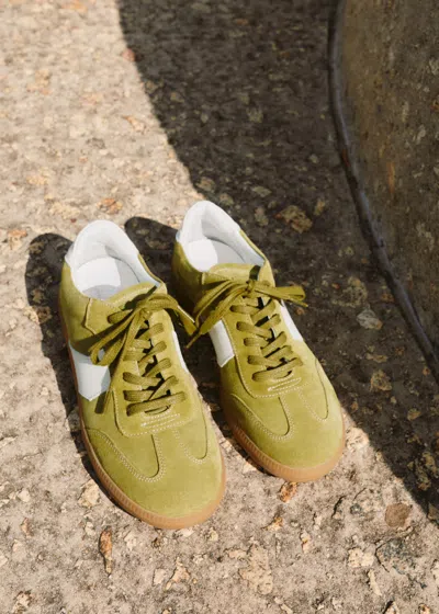 Me+em Retro Sneaker In Green