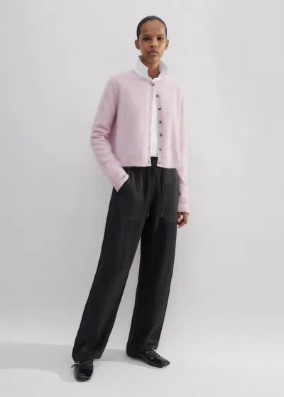 Me+em Satin Crepe Engineered-leg Pant In Black