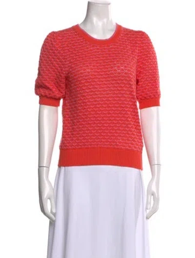 Pre-owned Me+em Scoop Neck Sweater In Pink