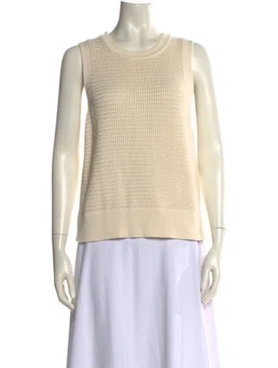 Pre-owned Me+em Scoop Neck Sweater W/ Tags In Neutral