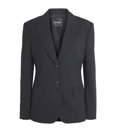 Me+em Sharp Contour Blazer In Black