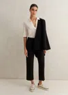 Me+em Short Length Slim Crop Forever Pant In Black