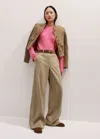 Me+em Side Stripe Man Pant In Camel