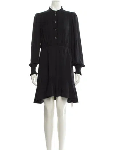 Pre-owned Me+em Silk Knee-length Dress In Black