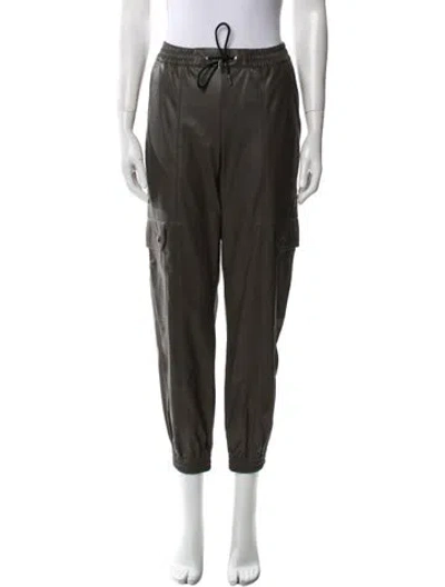 Pre-owned Me+em Skinny Leg Pants In Gray