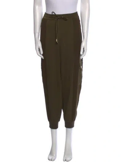 Pre-owned Me+em Skinny Leg Pants In Green