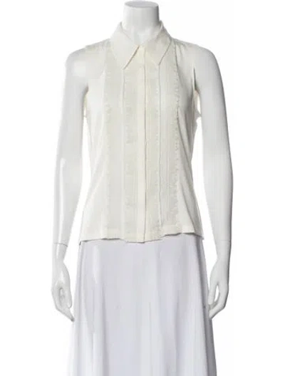 Pre-owned Me+em Sleeveless Top In Neutral
