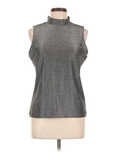 Pre-owned Me+em Sleeveless T-shirt In Silver
