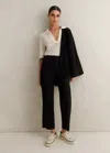 Me+em Slim Crop Forever Pant In Black