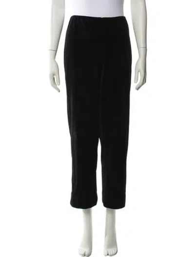 Pre-owned Me+em Straight Leg Pants In Black