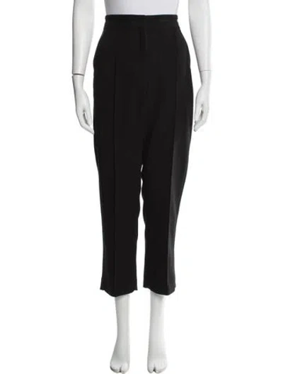 Pre-owned Me+em Straight Leg Pants In Black