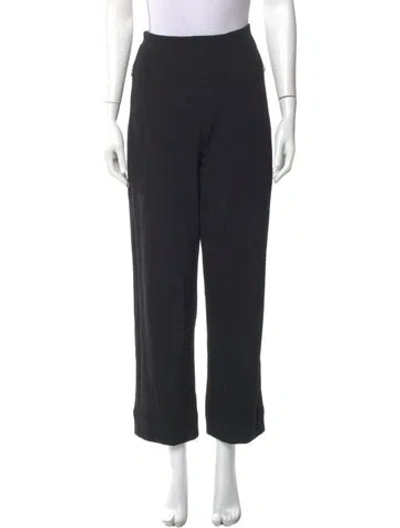 Pre-owned Me+em Straight Leg Pants In Black