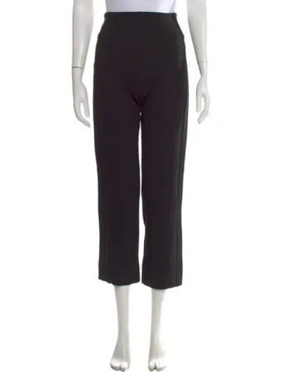 Pre-owned Me+em Straight Leg Pants In Black