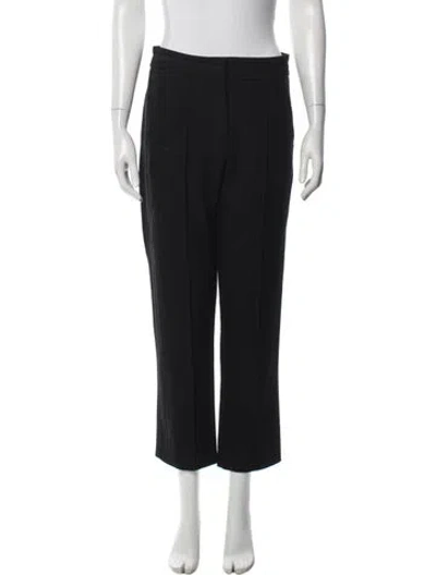 Pre-owned Me+em Straight Leg Pants In Black
