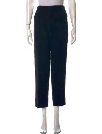 Pre-owned Me+em Straight Leg Pants In Black