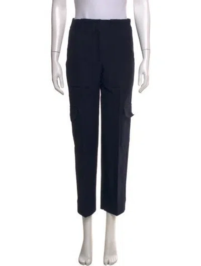 Pre-owned Me+em Straight Leg Pants In Black