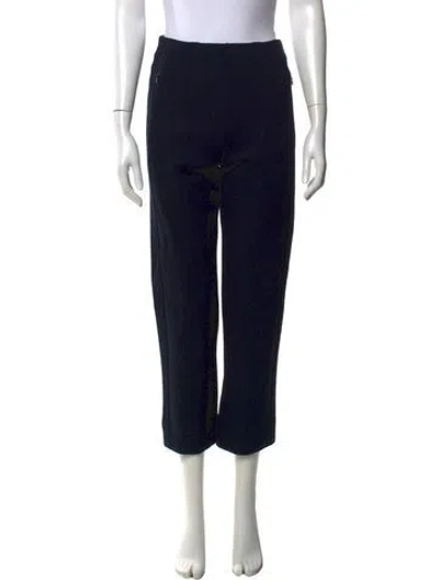 Pre-owned Me+em Straight Leg Pants In Black