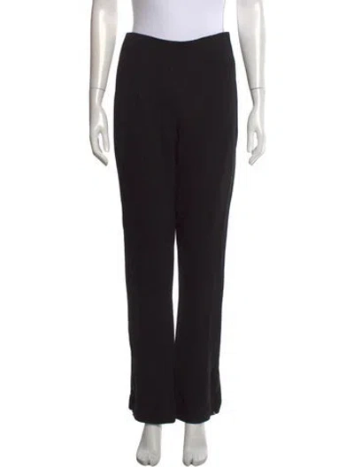 Pre-owned Me+em Straight Leg Pants In Black