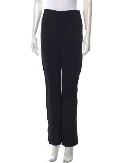 Pre-owned Me+em Straight Leg Pants In Black