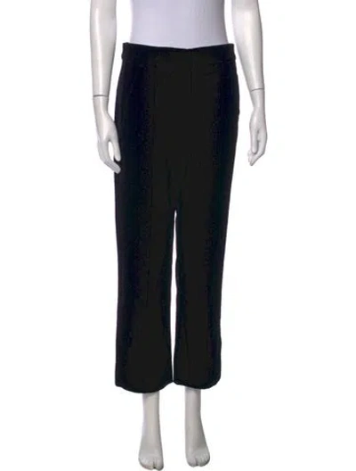 Pre-owned Me+em Straight Leg Pants In Black