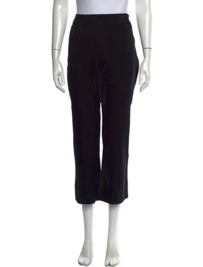 Pre-owned Me+em Straight Leg Pants In Black