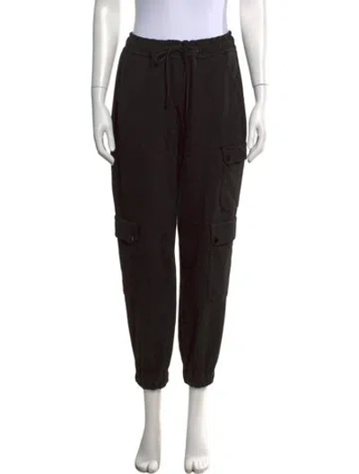 Pre-owned Me+em Straight Leg Pants In Black