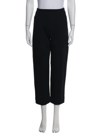 Pre-owned Me+em Straight Leg Pants In Black