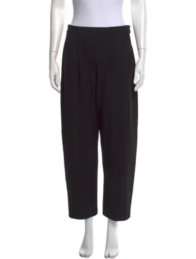 Pre-owned Me+em Straight Leg Pants In Black