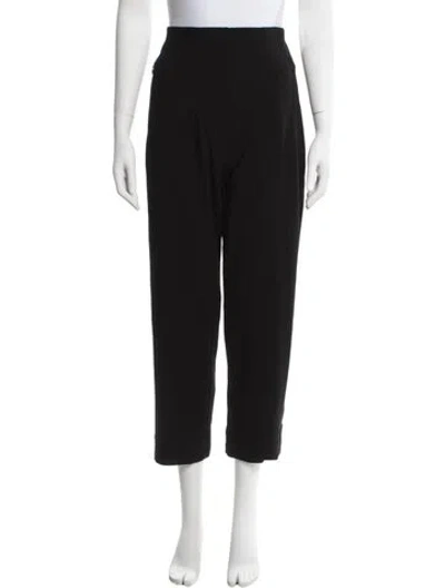 Pre-owned Me+em Straight Leg Pants In Black/metallic