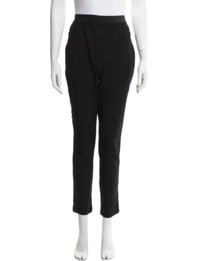 Pre-owned Me+em Straight Leg Pants In Black/metallic