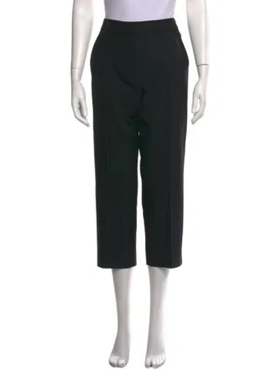 Pre-owned Me+em Straight Leg Pants In Black/metallic