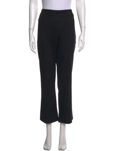 Pre-owned Me+em Straight Leg Pants In Black/metallic