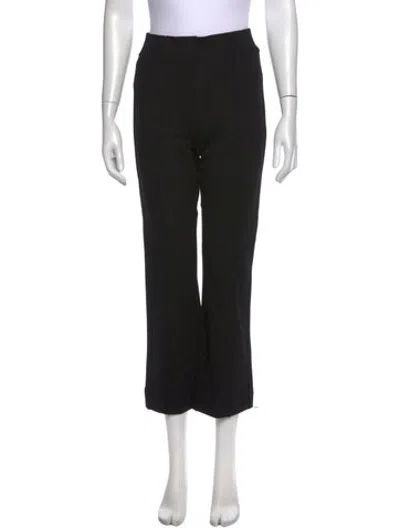 Pre-owned Me+em Straight Leg Pants In Black/metallic