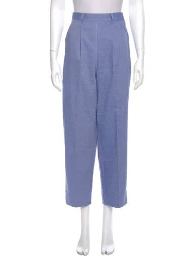 Pre-owned Me+em Straight Leg Pants In Blue