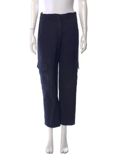 Pre-owned Me+em Straight Leg Pants In Blue