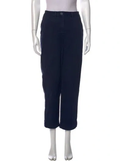Pre-owned Me+em Straight Leg Pants In Blue