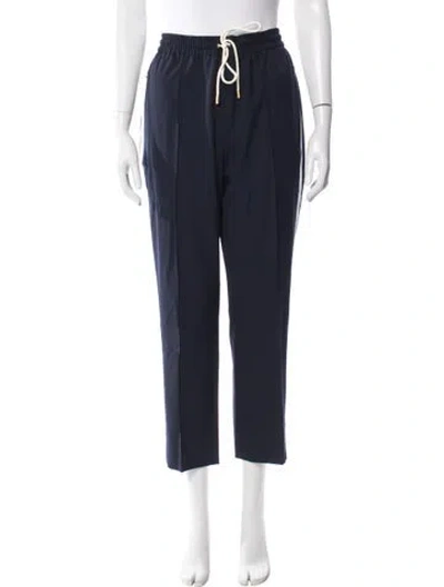Pre-owned Me+em Straight Leg Pants In Blue