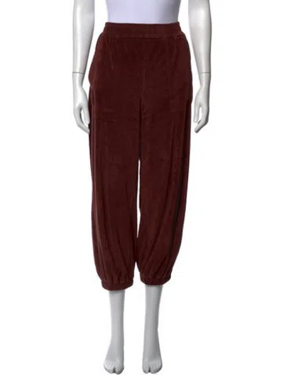 Pre-owned Me+em Straight Leg Pants In Brown