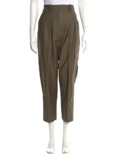 Pre-owned Me+em Straight Leg Pants In Green