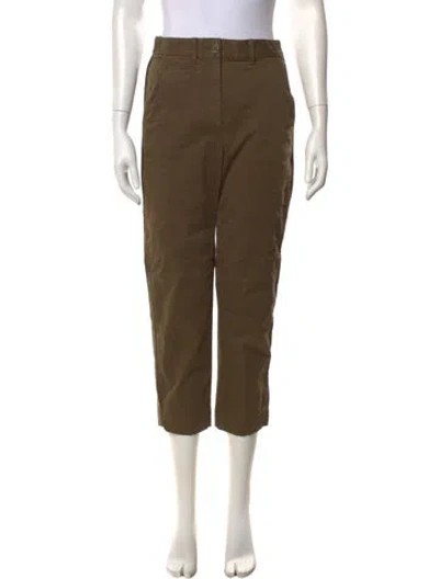 Pre-owned Me+em Straight Leg Pants In Green