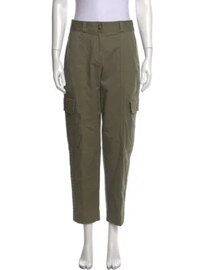 Pre-owned Me+em Straight Leg Pants In Green