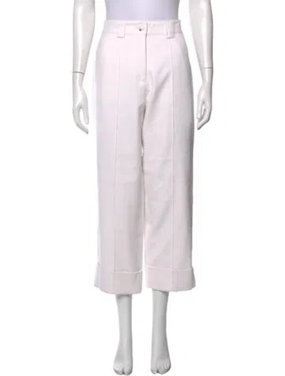 Pre-owned Me+em Straight Leg Pants In Pink