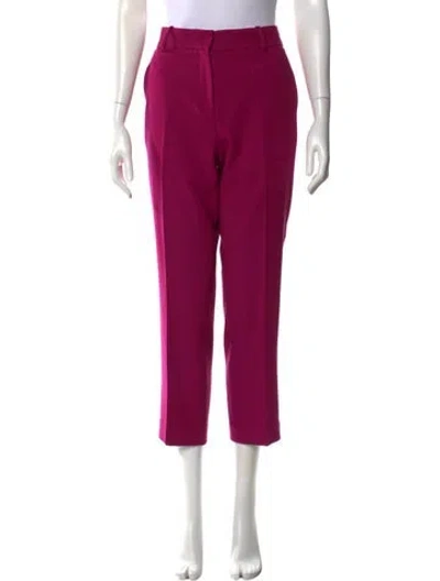 Pre-owned Me+em Straight Leg Pants In Purple
