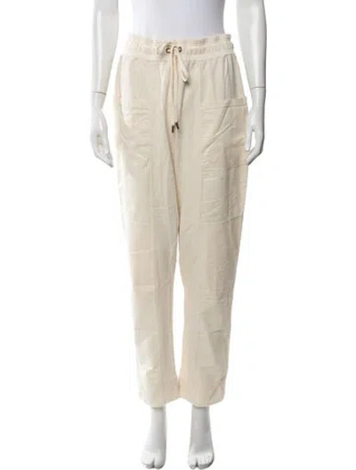Pre-owned Me+em Straight Leg Pants In Yellow