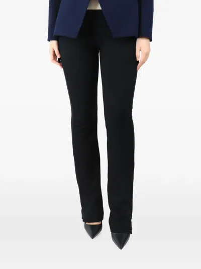 Pre-owned Me+em Straight-leg Trousers In Black