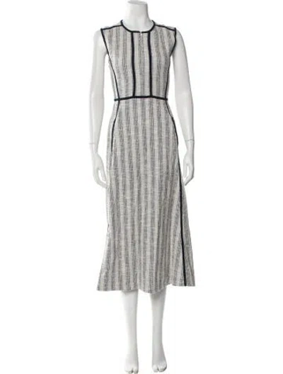 Pre-owned Me+em Striped Long Dress In Multi