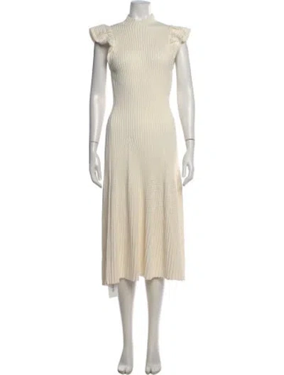 Pre-owned Me+em Striped Midi Length Dress