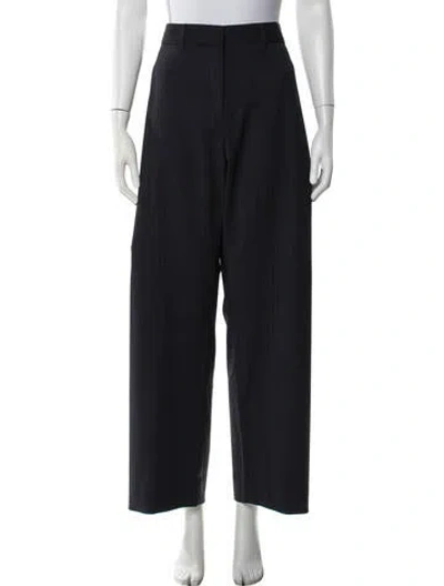 Pre-owned Me+em Striped Wide Leg Pants W/ Tags In Blue